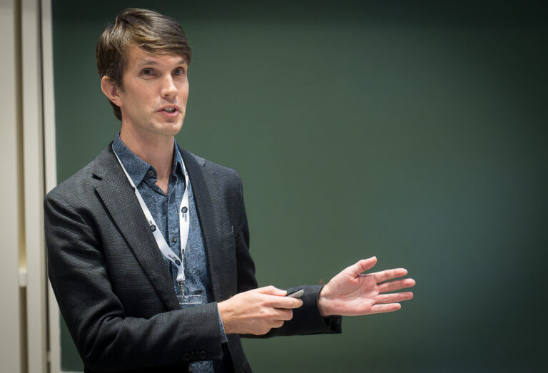Johan Ek Weis på EU Info Day